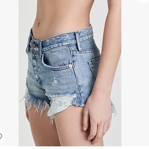 WE THE FREE DENIM SHORTS